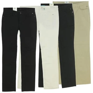 MAC Angela Stretchjeans Damen Super Slim Pants Hose Gabardine Weiß Beigee - Picture 1 of 7
