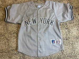 NY YANKEES Alex RODRIGUEZ #13 Jersey Shirt Youth 8 Russell Athletic New York - Picture 1 of 3