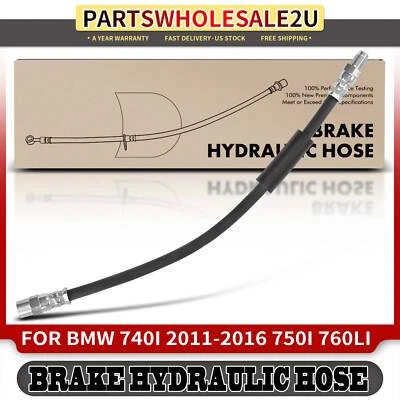 Manguera hidráulica de freno trasero izquierdo o derecho para BMW 740i 740Ld xDrive 740Li 750Li Foto 1 de 4