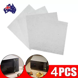 4Pcs Universal Microwave Oven Mica Sheet Waveguide Wave Guide Cover Sheet Plates - Picture 1 of 10