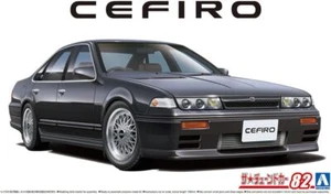 AOSHIMA Tuned Car No.82 1/24 NISSAN A31 Cefiro '91 Aero Custom Plastic Model Kit - Picture 1 of 3