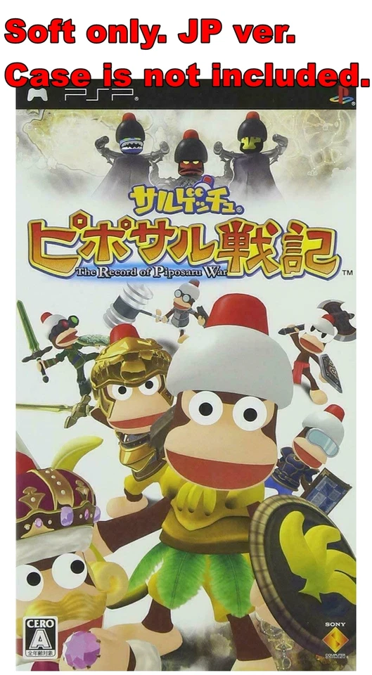 Sony PSP Soft Only Ape Escape Piposaru Senki Japan PlayStation Portable - Image 1 of 1