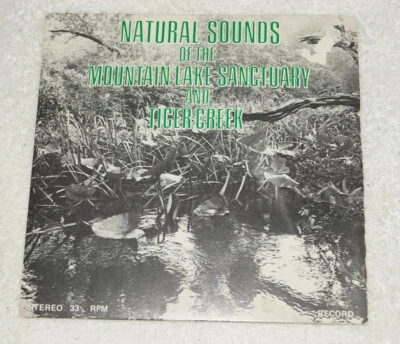 33 rpm 7" record with picture sleeve : Natural Sounds of Mountain Lake Sanctuary - Image 1 of 2