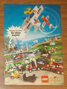 Publicidad rara LEGO System Town 6539 Victory Cup Racers 6345 6552 1993 - Imagen 1 de 1
