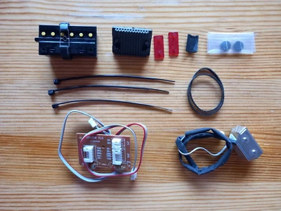 Altaya - Harley Davidson Fat Boy - 1/4 - Diverses Pièces Electricité - Photo 1/4