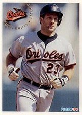 1994 Fleer Baltimore Orioles Baseball Card #6 Chris Hoiles