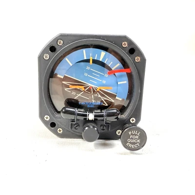 Pieza de aviación: Castleberry 300-14EL Horizon Ref Indicador P/N 504-0006-956 Foto 1 de 4
