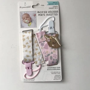 Pacifier Holder Clips Holder for Girls Infants Toddllers Newborn - Picture 1 of 5