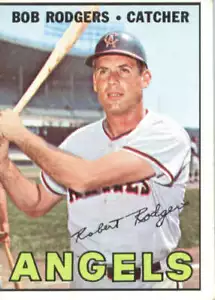1967 Topps #281 Bob Rodgers California Angels - Picture 1 of 2