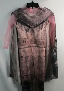 Descendants 3 Audrey Costume Girls Medium Jumpsuit Cape Pink Long Sleeve New - Picture 1 of 10