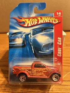 🛞 Hot Wheels 2007 Code Car Series #098 Dodge Power Wagon Mtflk Red - Picture 1 of 4