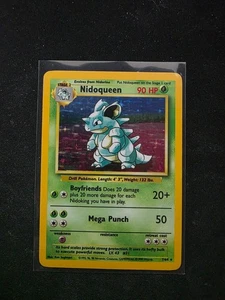 Juego de Cartas Coleccionables Pokémon Nidoqueen Jungle 7/64 Holo Ilimitado Holo Raro (Sin Símbolo) - Imagen 1 de 2