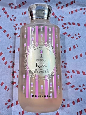 Bath & Body Works Shower Gel BUBBLY ROSE' FULL SIZE  FREE SHIP New & Sealed - Image 1 of 2