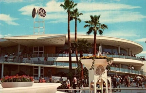 DISNEYLAND POSTCARD Carousel of Progress...Tomorrowland, General Electric - Picture 1 of 2
