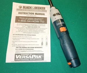 Black & Decker Versapak Drill Screwdriver VP 730 Tool Only - Picture 1 of 2
