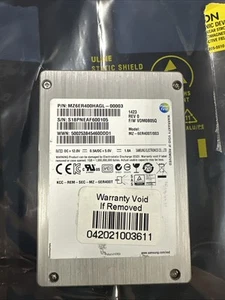 Samsung SM1625 400GB SAS 6Gbs eMLC 2.5" Solid State Drive SSD MZ6ER400HAGL-00003 - Photo 1/6