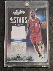 2015-16 Panini Absolute #13 Chris Paul NBA Stars Materials #/99 - Picture 1 of 2