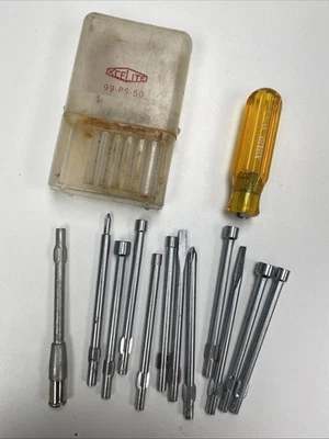 Xcelite 99-PS-50 screwdriver nutdriver 13 piece set - Image 1 of 4