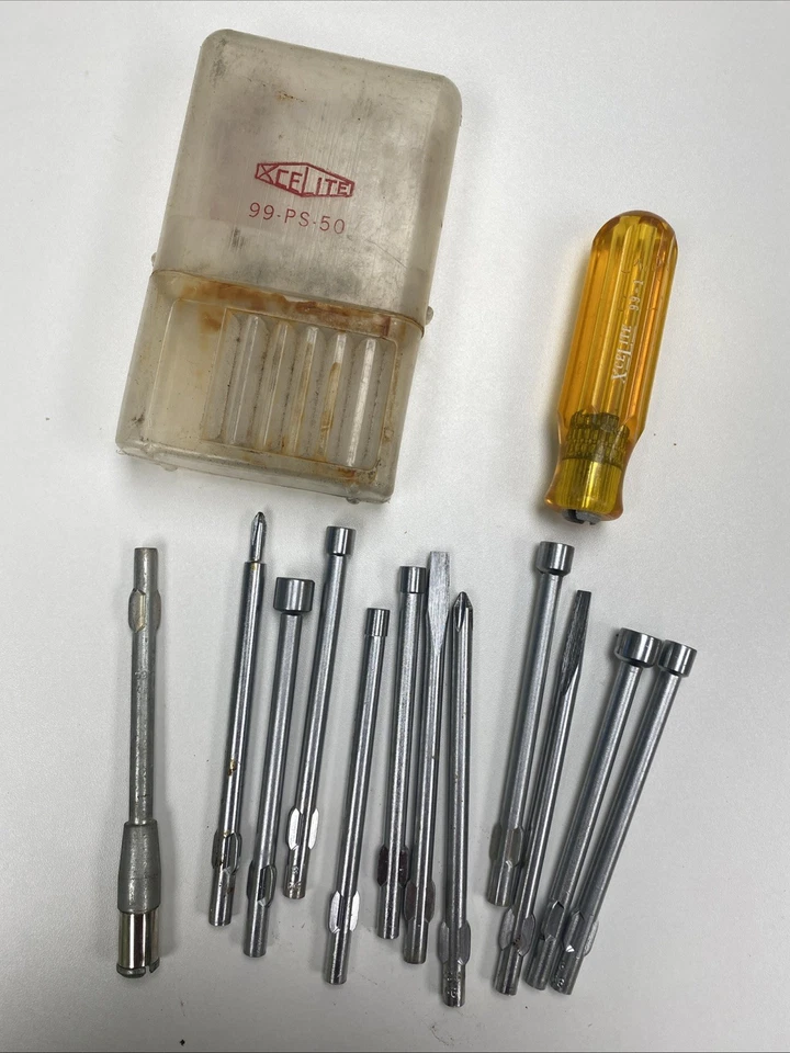 Xcelite 99-PS-50 screwdriver nutdriver 13 piece set - Image 1 of 4