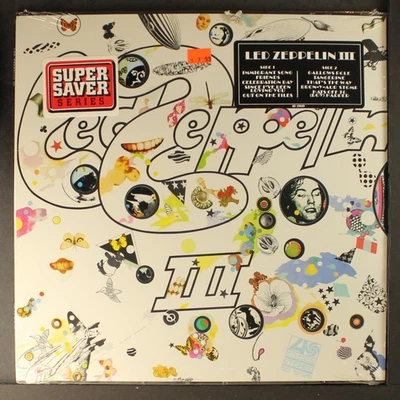led zeppelin: led zeppelin 3 ATLANTIC 12" LP 33 RPM Sealed - Image 1 of 2