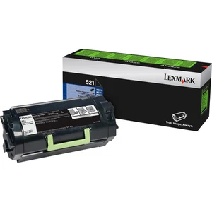 Lexmark 521 Black Return Program Toner Cartridge - Picture 1 of 2