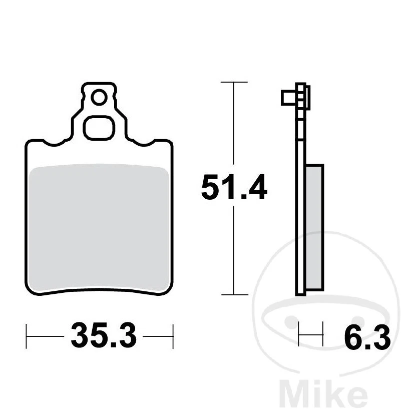 TRW Standard brake pads ALTN: 7370046 - Image 1 of 1