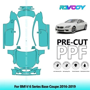 PreCut Paint Protection Film PPF For BMW 6 Series Base Coupe 2016-2019 - Picture 1 of 8