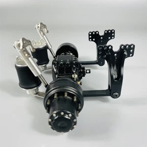 Axle Airbag Suspension for Tamiya 1/14 RC Truck Scania Benz VOLVO MAN DIY Parts - Foto 1 di 9