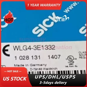 SICK WLG4-3E1332 1028131 10...30VDC SENSOR . NEW IN BOX . DHL - Picture 1 of 4