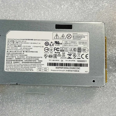 Fuente de alimentación de servidor usada para Lenovo RD350 RD450 RD550 PS-2551-6L-LF 00HV323 550W Foto 1 de 3
