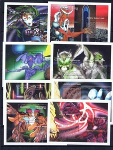 Nicaragua 2020-27 MNH 1994 Aliens (ad1439) - Imagen 1 de 1