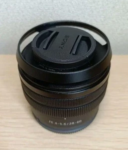 Sony FE 4-5.6 28-60 SEL2860 Zoom Lens with Protector and Metal Hood - Picture 1 of 8