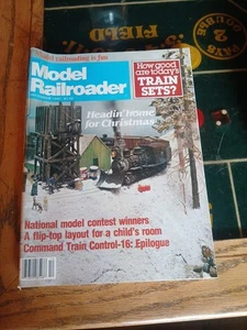 1980 December, Model Railroader Magazine, Headin' Home For Christmas - Picture 1 of 8
