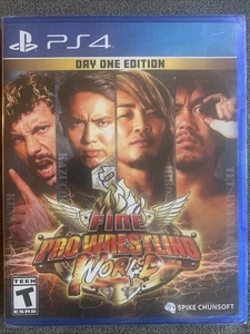 NEW SEALED Fire Pro Wrestling World Day One Edition For The PlayStation 4 - Picture 1 of 6