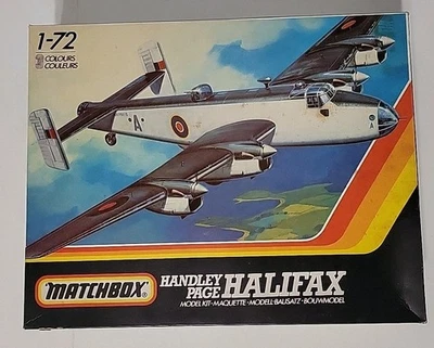 Matchbox Handley Page Halifax 1/72 Scale Model Kit No. PK-604 - Image 1 of 4