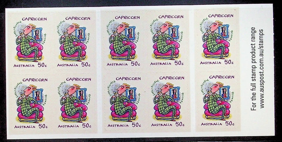 AUSTRALIA Sc 2663a NH FOLLETO DE 2007 - HORÓSCOPO - CAPRICORNIO - (ZN25) Foto 1 de 1