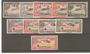 SERIE COMPLETA CRUZ ROJA Nº 363/72 NUEVA CON FIJASELLOS - Imagen 1 de 1