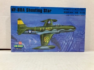 VINTAGE HOBBY BOSS 1/48 SCALE RF-80A SHOOTING STAR AIRPLANE MODEL KIT - Picture 1 of 5