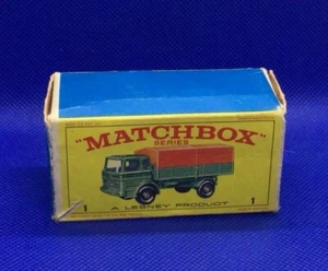 Matchbox Lesney Mercedes Truck No 1 Vintage England - Picture 1 of 8