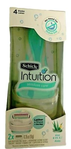 NUEVA MAQUINILLA DE AFEITAR SCHICK INTUITION CON 2 CARTUCHOS CUIDADO SENSIBLE - Imagen 1 de 4
