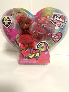 2021 VIBE GIRLS EMMA KINDNESS VIBE DOLL 50 STICKERS & VIBE DIARY New In Box - Picture 1 of 2