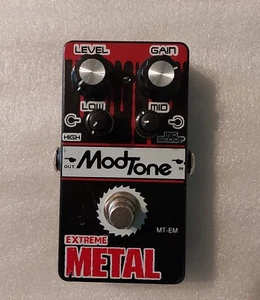 MODTONE  EXTREME METAL GUITAR PEDAL - Picture 1 of 5