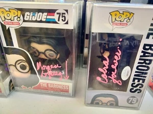 FUNKO GI JOE BARONESS FIRMATO DA MORGAN LOFTING - COBRA FOREVER - JSA CERT - Foto 1 di 2