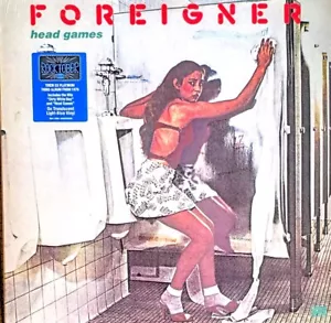 FOREIGNER - HEAD GAMES - BLUE VINYL LP " NEW, SEALED " - Picture 1 of 2