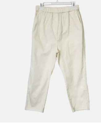 Pistola Pull On Crop Pants Womens Size Small Bone Ivory High Rise Baggy S - Image 1 of 4