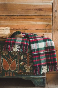 Blanket Throw Bed Sofa Fleece Cozy Plaid Soft Warm 100% Wool 130x210cm Scottish - Picture 1 of 7