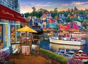 Cobble Hill Harbor Gallery 1000-teiliges Puzzle von David MacLean - Bild 1 von 3