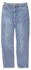 Pantalones de mezclilla rectos de algodón azul para mujer VERO MODA talla 28 en L32 con cremallera regular - Imagen 1 de 10