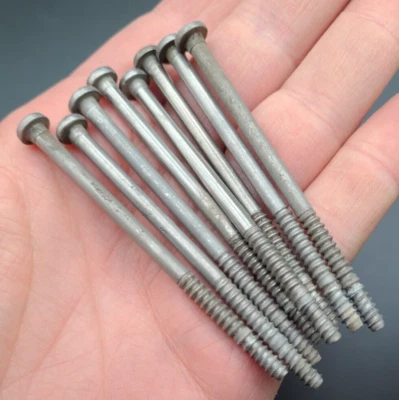 OE 1968 1969 Ford Torino Marcador Lámpara Señal Luz de Estacionamiento Lámpara Pernos Tornillos CADA UNO Foto 1 de 4