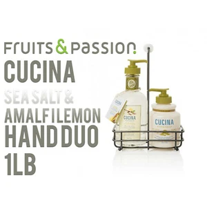 Fruits and Passion's Cucina Regenerating Hand Care Duo Sea Salt and Amalfi Lemon - Picture 1 of 6